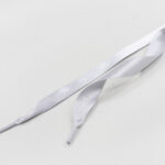 Atacadores de Cetim Pequenos Prata