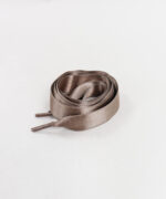 Atacadores de Cetim Grandes Castanho Claro - Image 3