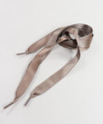 Atacadores de Cetim Grandes Castanho Claro - Image 4