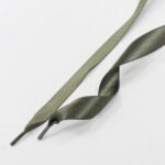 Atacadores de Cetim Grandes Kaki