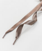 Atacadores de Cetim Grandes Castanho Claro