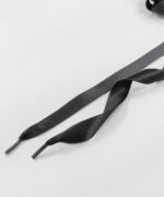 Atacadores de Cetim Grandes Preto