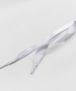 Atacadores de Cetim Grandes Prata