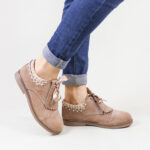 Sapatos Pele de Carneira de Senhora Ginova