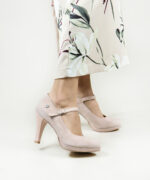 Sapatos de Senhora Ginova em Camurça - Image 94