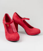 Sapatos de Senhora Ginova em Camurça - Image 14